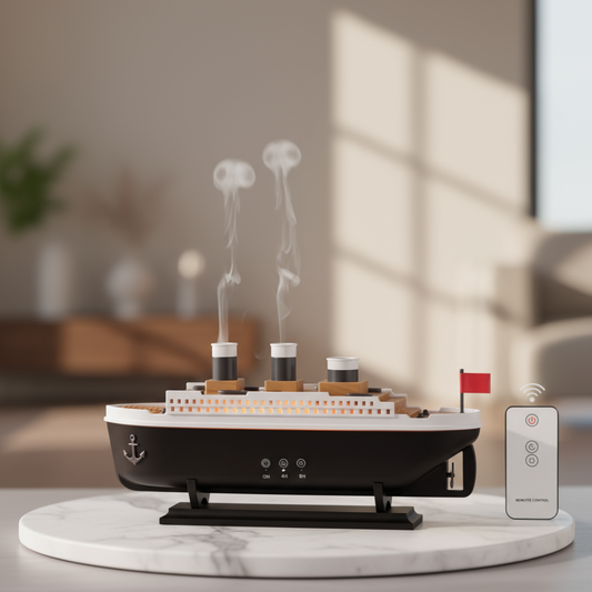 🛳️ Titanic Mist Luxury Ship Humidifier & Aromatherapy Diffuser