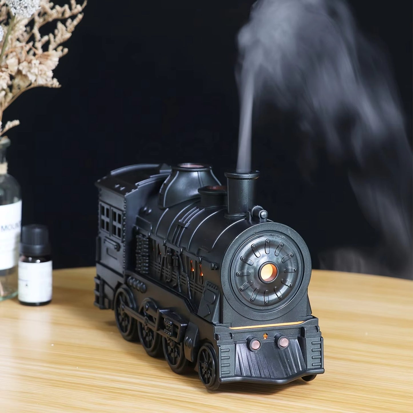 ๐ Train Ultrasonic Aromatherapy Diffuser & Air Humidifier โ 300ml Remote Control