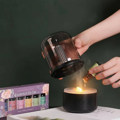 FlameAura Candlelight Essential Oil Diffuser