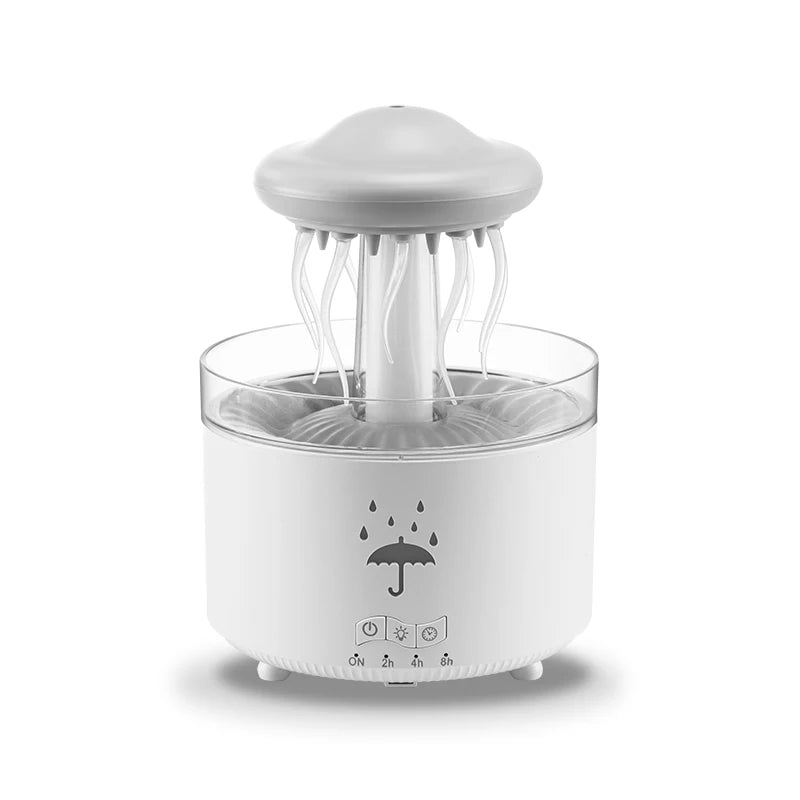 SereneDrop 3-in-1 Rotating Water Drop Aroma Diffuser with Remote Control