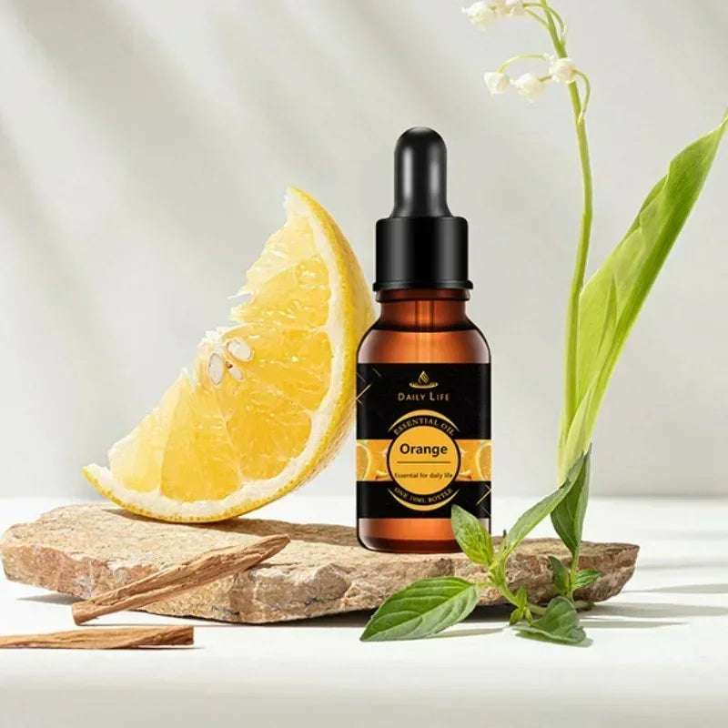 Water Soluble Aromatherapy Essential Oil Lavender Rose 10ML*3pcs for Humidifier Gypsum Expansion Stone Special Essential Oil