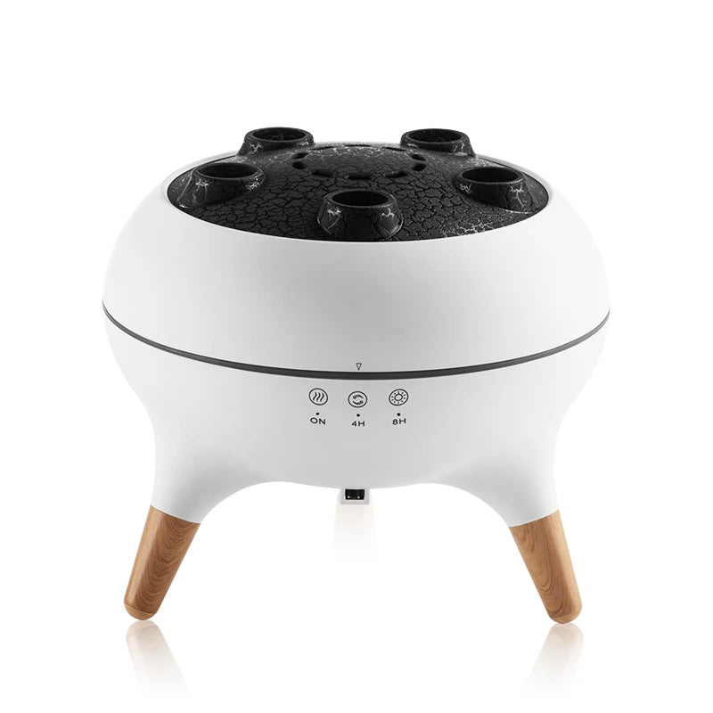 JellyGlow 5-Spray Aroma Diffuser — Elevate Your Space with Light, Mist & Calm