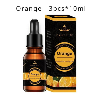 Water Soluble Aromatherapy Essential Oil Lavender Rose 10ML*3pcs for Humidifier Gypsum Expansion Stone Special Essential Oil