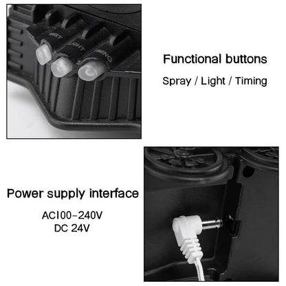 🚄 Train Ultrasonic Aromatherapy Diffuser & Air Humidifier – 300ml Remote Control