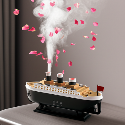 🛳️ Titanic Mist Luxury Ship Humidifier & Aromatherapy Diffuser