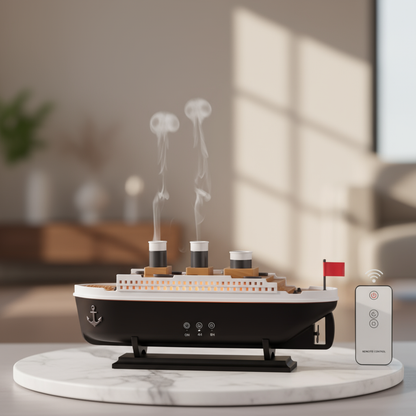 🛳️ Titanic Mist Luxury Ship Humidifier & Aromatherapy Diffuser