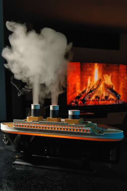 🛳️ Titanic Mist Luxury Ship Humidifier & Aromatherapy Diffuser