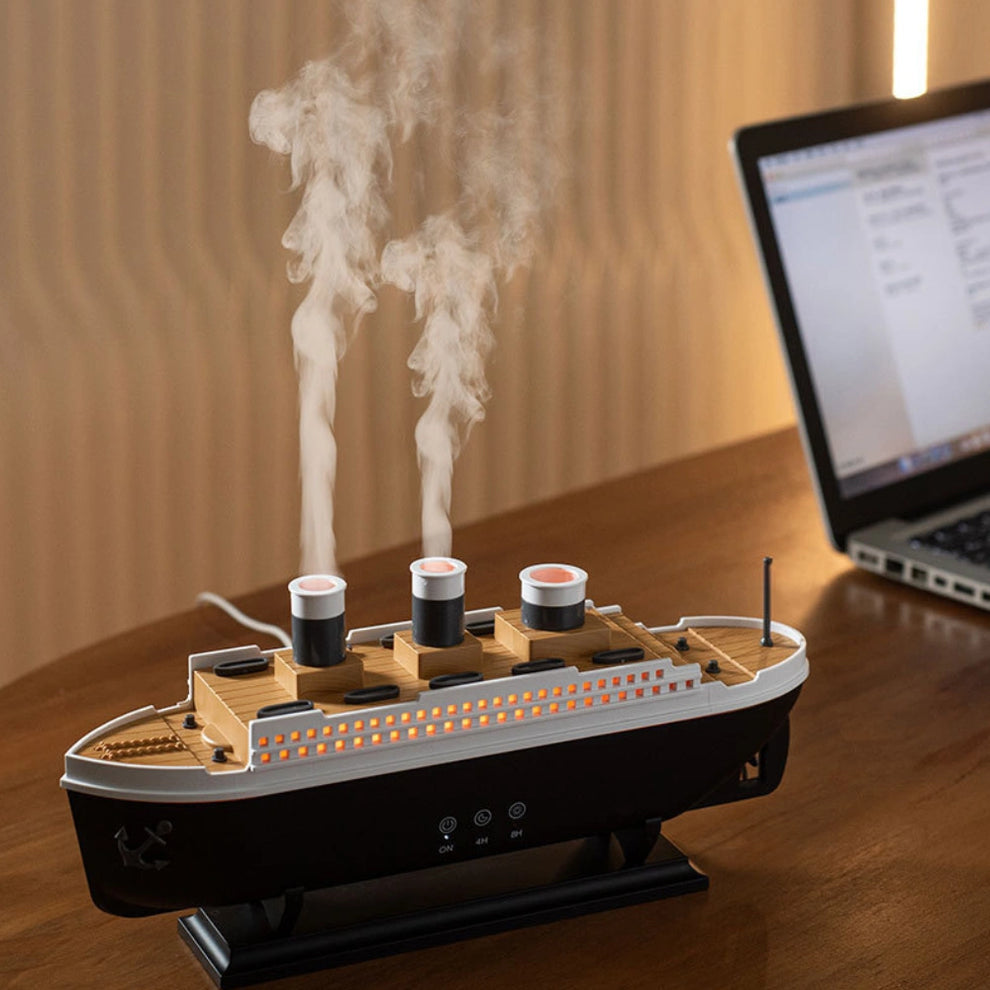 🛳️ Titanic Mist Luxury Ship Humidifier & Aromatherapy Diffuser