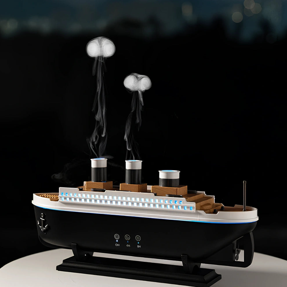 🛳️ Titanic Mist Luxury Ship Humidifier & Aromatherapy Diffuser