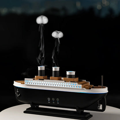 🛳️ Titanic Mist Luxury Ship Humidifier & Aromatherapy Diffuser