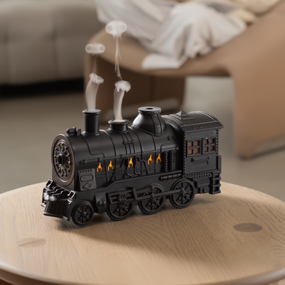 🚄 Train Ultrasonic Aromatherapy Diffuser & Air Humidifier – 300ml Remote Control