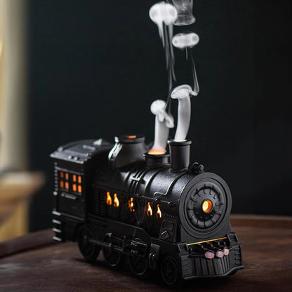 🚄 Train Ultrasonic Aromatherapy Diffuser & Air Humidifier – 300ml Remote Control