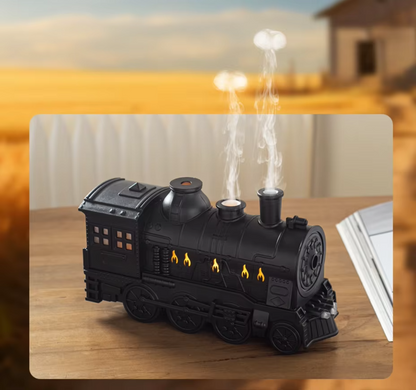 🚄 Train Ultrasonic Aromatherapy Diffuser & Air Humidifier – 300ml Remote Control