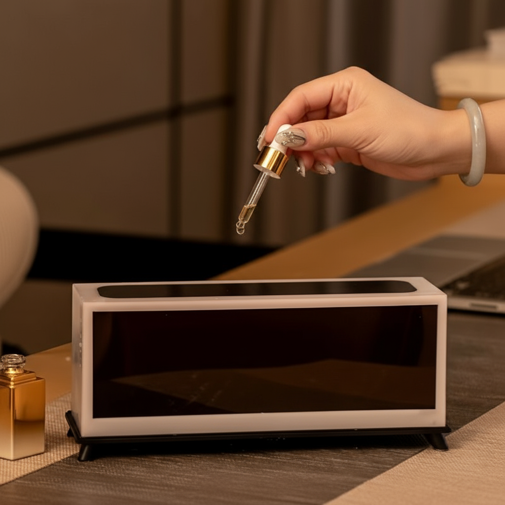 🔥 FireGlow Fireplace Essential Oil Diffuser Bring the Warmth of a Real Flame Home